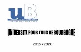 LES UTB EN RÉGION BOURGOGNEutb.u-bourgogne.fr/images/stories/BROCHURE_site_20192020.pdf · 1 Préface du Directeur de l’UTB L’Université pour Tous de Bourgogne est un service
