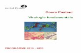 Cours Pasteur Virologie fondamentale en Virologie, des travaux pratiques organis£©s et encadr£©s par