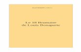 Le 18 Brumaire de Louis Bonaparte - marxists.org · moderne vit aux dépens du prolétariat. » Étant donné la différence complète entre les conditions matérielles, économiques