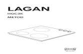 Hob LAGAN-HGC3K METOD ANC-892958354 - ikea.com · 2 AA-790182-2 ENGLISH Warning! Before proceeding with installa-tion, read the safety information in the User Manual. DEUTSCH Achtung!
