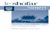 le shofar - beth-hillel.org · et plein d’autres choses utiles. Le site n’est bien sûr pas parfait, nous voulons l’améliorer, n’hésitez pas à nous faire part de vos suggestions