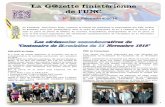 La G@zette finistérienne de l’UNCzette29.pdf · du Finistère pour leur participation, dans le cadre du Centenaire 14-18, à l'édition de livres, à la mise en place de pièces