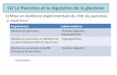 IV/ Le Pancréas et la régulation de la glycémiebhpicard.free.fr/Files/endoc_2_pancreas.pdf · squelettique absorbe de 80 à 90% du glucose sanguin, et près de 10% sont trappés