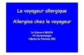 Le voyageur allergique Allergies chez le voyageur · Mycoses cutanées 5 1,9% Exacerbation d'une dermatose préexistante 5 1,9% MST 4 1,5% Divers 17 6,3% Indéterminé 19 3,3% Total