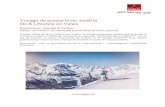 Voyage de presse hiver 2018/19 Ski & Lifestyle en Valais · Pour les visiteurs en quête d’évasion, le Valais est une véritable immersion dans une nature hivernale intacte. Le