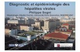 Diagnostic et épidémiologie des hépatites virales · Diagnostic d’hépatite aigüe présumée de cause virale AgHBs, IgM antiHBc IgM antiVHA PCR-VHC 1 DES 13 Fev 2009 . 8 Démarche