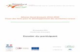 Dossier du participant - reseaurural.fr · des territoires et de la Ruralité 10h30-12H00 Table ronde n°1 : Quelles actions concrètes pour renforcer le lien social au sein des territoires