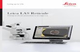 Leica LAS Reticule LAS Reticule/Brochures... · sciences des matériaux, de la minéralogie et de l'histologie. Les réticules électroniques permettent de procéder non seulement
