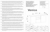 Venice - meb24.pl · Cumpärätor, în caz de reclamatie vä rugâm sä completati formularul de reclamatie pe care îl puteti lua de la punctul de vânzare si pe care îl veti prezenta