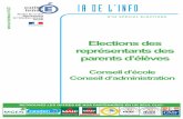 IA DE L’INFOcache.media.education.gouv.fr/file/vie_scolaire/79/8/IA_DE_L_INFO_N_30... · IA DE L’INFO No30 SPECIAL ELECTIONS . SOMMAIRE Elections des représentants des parents