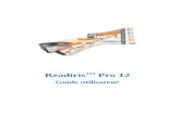 Readiris Pro 12 - produktinfo.conrad.com · ReadirisTM Pro 12 – Guide utilisateur 3 CHAPITRE 1 PRESENTATION DE READIRIS GAIN DE TEMPS ET ÉLIMINATION DU TRAVAIL DE RÉENCODAGE Merci