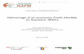 Démarrage d’un processus Forêt Modèle en Equateur (RDC) · 7 2. Objectifs généraux La délimitation géographique (i) et la mise sur pied d’un comité de pilotage provisoire