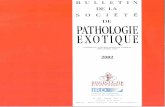 DE PATHOLOGIE EXOTI DE - IRDhorizon.documentation.ird.fr/exl-doc/pleins_textes/divers09-06/010029377.pdf · vince du loba (Burkina Faso) de 1981 à 2000. Epidemiology and management