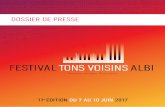 FESTIVAL TONS VOISINS ALBI Carmen Martinez-Pierret Piano Guillaume de Chassy Piano Laurent Molin£¨s