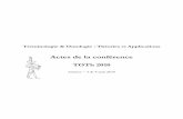 Terminologie & Ontologie : Théories et Applicationsontologia.fr/TOTh/Conference/TOTh2010/toth2010_actes.pdf · ontologique entre 1800 et 1950, par exemple Nicolaï Hartmann, Edmund