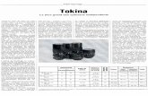 1977-05 TOKINA-Objectifs · grammer les caractéristiques SUC- cintes sur le pupitre de commande de /'ordinateur. 3. L 'imprimante commandée par l'ordinateur peut dessiner des ob-