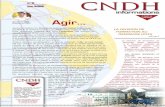 CNDH - s1.e-monsite.coms1.e-monsite.com/2009/05/05/16961974cndhinfos2-pdf.pdf · Acteur dans la sensibilisation, la bande dessinée “mille et une mines” fait son chemin de par