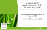 L'évaluation environnementale et Natura 2000...→ soit EIE systématique → soit EIE suite à un examen par l'Ae au « cas par cas » Selon des seuils techniques ou procéduraux