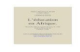 L'éducation en Afriqueclassiques.uqac.ca/.../Education_en_Afrique_2019.docx  · Web viewUn jeune professeur de physique, premier agrégé de cette matière par l'Université française,