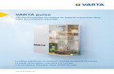 VARTA pulse - Solarmarkt€¦ · Compatibilité Smart Home SolarLog, innogy SmartHome, Smartfox, myGEKKO, élément chauffant my-PV, contacts de commutation pour la commande des charges