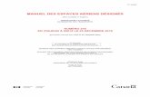 Manuel des espaces aériens désignés - Nav Canada · tp 1820f manuel des espaces aÉriens dÉsignÉs (also available in english) publiÉ sous l'autoritÉ du ministre des transports