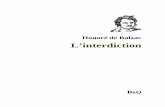 Honoré de Balzac L’interdictionoer2go.org/.../beq.ebooksgratuits.com/balzac/Balzac_44_Linterdiction.pdf · Honoré de Balzac (1799-1850) Scènes de la vie parisienne L’interdiction