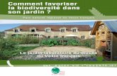 Comment favoriser la biodiversité dans son jardin · Crédit photos : Le jardin est accessible aux horaires d’ouverture PNR Vexin français, Fotolia - Imprimé sur papier Cocoon