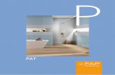 PAT - FAPLa ceramica è come un raffinato tessuto, impreziosita da abbinamenti cromatici e da mosaici originali e contemporanei. Lo spazio, con il legno caldo a pavimento, diventa