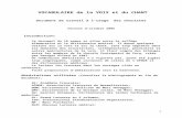 VOCABULAIRE de la VOIX et du CHANTcontrepoint.lepecq.free.fr/ici/documentation/VOCABULAIRE... · Web viewDocument de travail à l’usage des choristes Version d’octobre 2006 Introduction:
