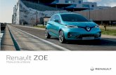 Renault ZOE...tipul specific de cutie de perete sau de borna publică la care vă veţi racorda. Autonomia vehiculului depinde de nivelul de încărcare a bateriei de tracţiune şi,