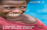 UNICEF : La situation des enfants dans le monde 2016Lorsqu'on observe le monde actuel, une vérité gênante mais indéniable s'impose : des millions d'enfants voient leur destin brisé