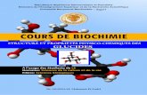 COURS DE BIOCHIMIE · Université d’Alger 01 Faculté des Sciences Département SNV Biochimie 2ème année SNV (S3) 2 Dr. OUSMAAL M.F - Eléments intervenant dans la reconnaissance