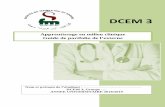 guide du portfolio DCEM 3 - Medecine Sousse...Service des urgences, CHU Sahloul Asma Zorgati asmazorgati@yahoo.fr Service des urgences, CHU Kairouan Majdi Omri, Chafiaa Bouhamed majdiomri82@gmail.com
