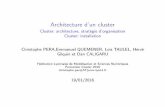 Architecture d'un cluster - Cluster: architecture, strat£©gie d'organisation Cluster ... 2016-02-08¢ 