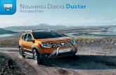 Dacia Duster brochure des accessoires...Nouveau Dacia Duster 1 SPOTS DE TOIT Profitez du plaisir de conduire, en toute sécurité ! Les spots de toit vous permettent d’améliorer