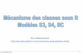 Programmation objet sous R - Mécanisme des classeseric.univ-lyon2.fr/~ricco/cours/slides/mecanisme_des... · 2017-11-06 · 2 Les classes sous R R.R. –Université Lyon 2 R est