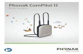Phonak ComPilot II · 2020-01-03 · 2 1. Bienvenue 5 2. Découvrir votre ComPilot II 6 2.1 Légende 7 3. Démarrage 8 3.1 Préparation du chargeur 8 3.2 Chargement de la batterie