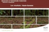 Les résultats : Haute-Garonne - INVENTAIRE FORESTIER · 2017-08-07 · 11 Total Classe d’âge 1 000 ha Moins de 40 ans 25 ± 7 Entre 40 et 100 ans 69 ± 10 Plus de 100 ans 21 ±