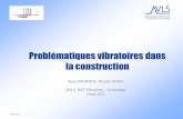 Problématiques vibratoires dans la construction · Système à 1 ddl équivalent : plancher simplifié ... - Setra - Evaluation du comportement vibratoire sous l’action des piétons,