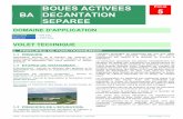 BOUES ACTIVEES DECANTATION SEPAREE · AERM - Procédés d'épuration des petites collectivités du bassin Rhin-Meuse – Juillet 2007 Boues activées - p 2/13 Le traitement par boues