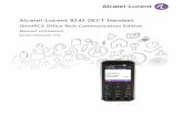 Alcatel-Lucent 8242 DECT Handset - NXO TELECOM 2017-04-03¢  Alcatel-Lucent 8242 DECT Handset 8AL90311FRAAed01