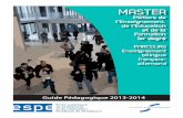 MASTER - · PDF file Le parcours « Enseignement bilingue français-allemand» aborde des thématiques du tronc commun de la formation professionnelle : connaissances du système éducatif
