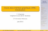 Cours Java interface Plan Cours Java interface graphique ... ramparison/IHMTP2/crs2_ ¢ 