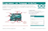 Programmer en langage Arduino - Académie de Poitiersww2.ac-poitiers.fr/.../pdf/prise_en_main_carte_arduino_langage_arduino.pdf · Programmer en langage Arduino La carte Arduino est