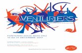 FONTENAY-SOUS-BOIS (94) 13 AU 21 DÉCEMBRE 2017 · Le festival Les Aventuriers, évènement incontournable de la scène musicale francilienne, monte le son et poursuit ses explorations