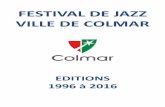 FESTIVAL DE JAZZ VILLE DE COLMAR · Moulin à café jazz hot orchestra a distillé, avec la volupté de la première fois, des pièces cent fois entendues…. Et Gemma Abrié vint