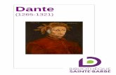(1265-1321) · 2016-05-23 · Dante Alighieri (1265-1321) - 4 - DANTE ALIGHIERI (1265-1321) Nous avons célébré en 2015 les 750 ans de la naissance de Dante, l'un des plus grands