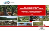 2018 - UICN France · 2018-12-20 · Les forêts méditerranéennes de France métropolitaines Décembre 20185 7 écosystèmes sont évalués Quasi-menacés (NT) Les peupleraies riveraines