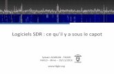 Logiciels SDR : ce qu’il y a sous le capotref19.r-e-f.org/presentations/Anatomie_SDR_F4GKR_KLONovembre2016.pdf · Logiciels SDR : ce qu’il y a sous le capot Sylvain AZARIAN -