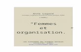 “Femmes et organisation.”classiques.uqac.ca/.../Femmes_et_organisation.docx · Web view« Le centralisme est une exigence constante, la démocratie dépend de la conjoncture.